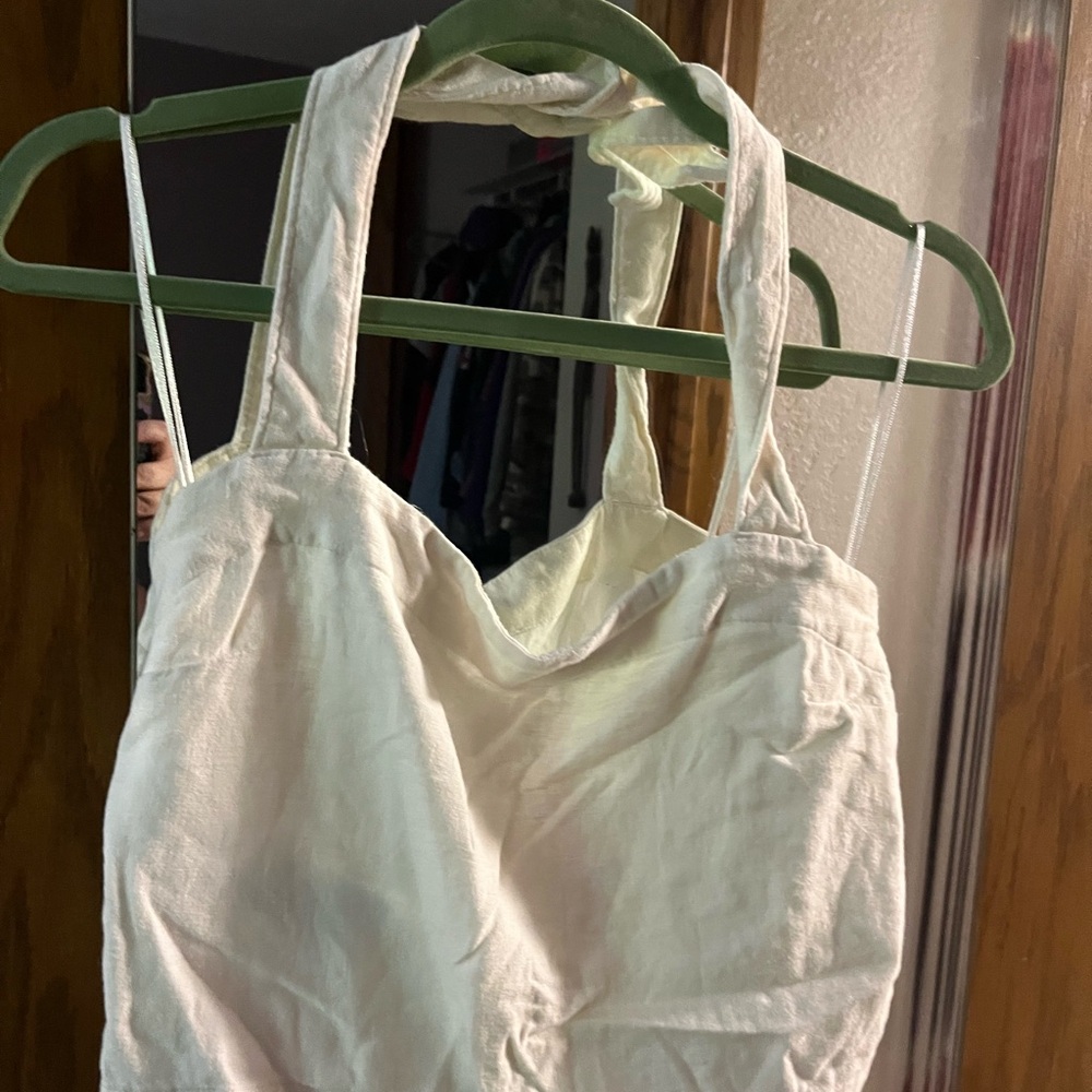 Abercrombie & Fitch Textured White Top